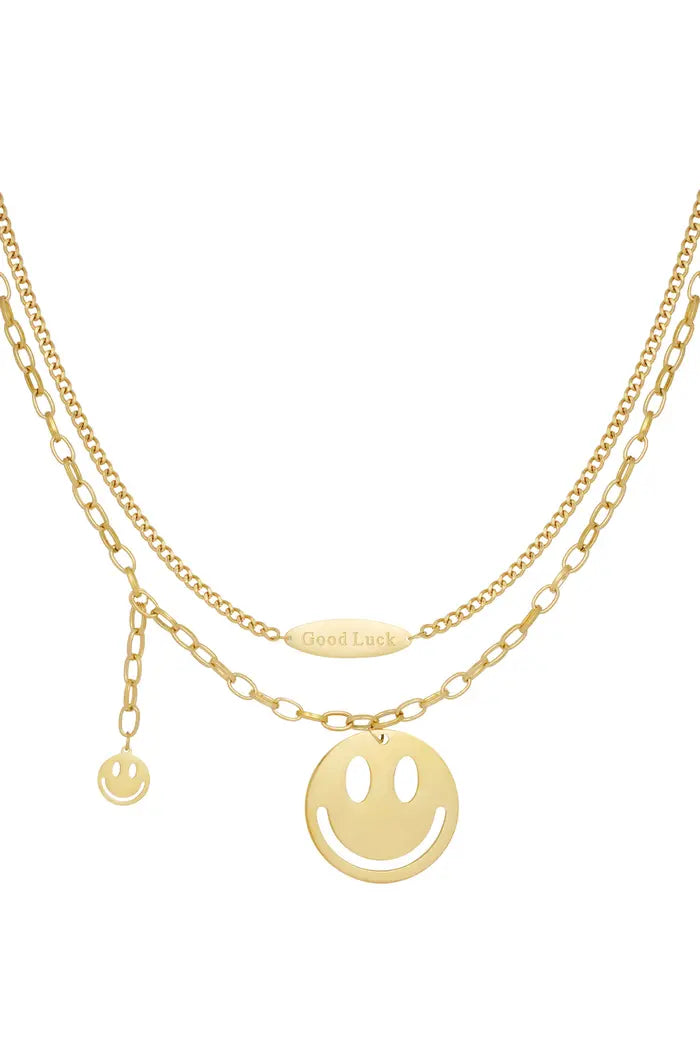 Ketting Good Luck Smiley