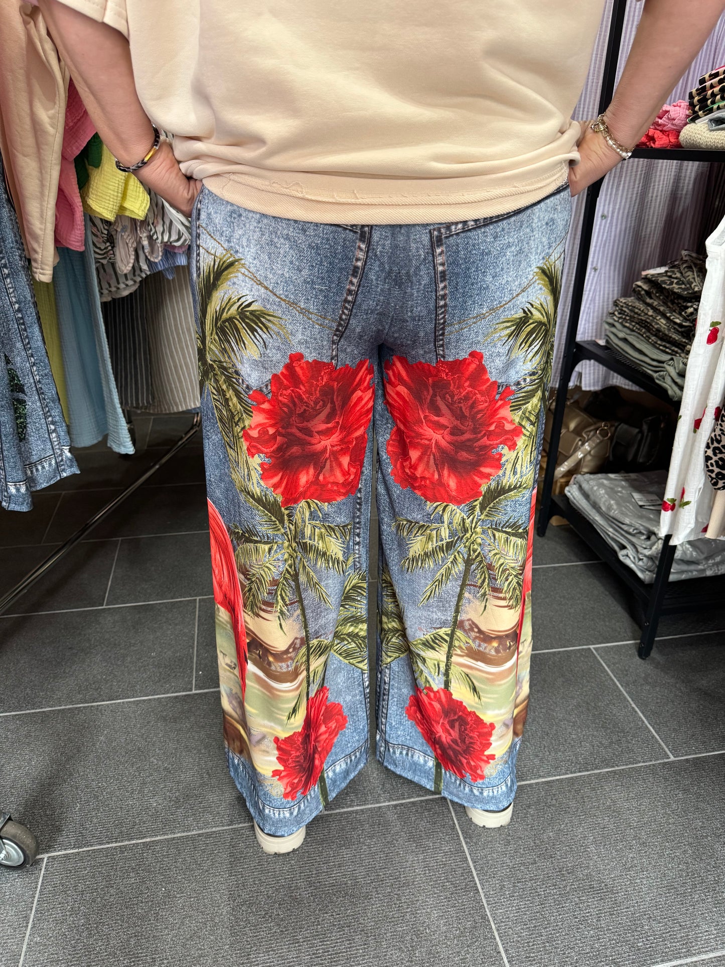 Tropical Flamingo Broek