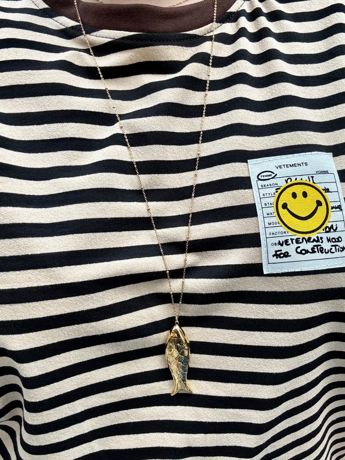 Golden Fish Ketting