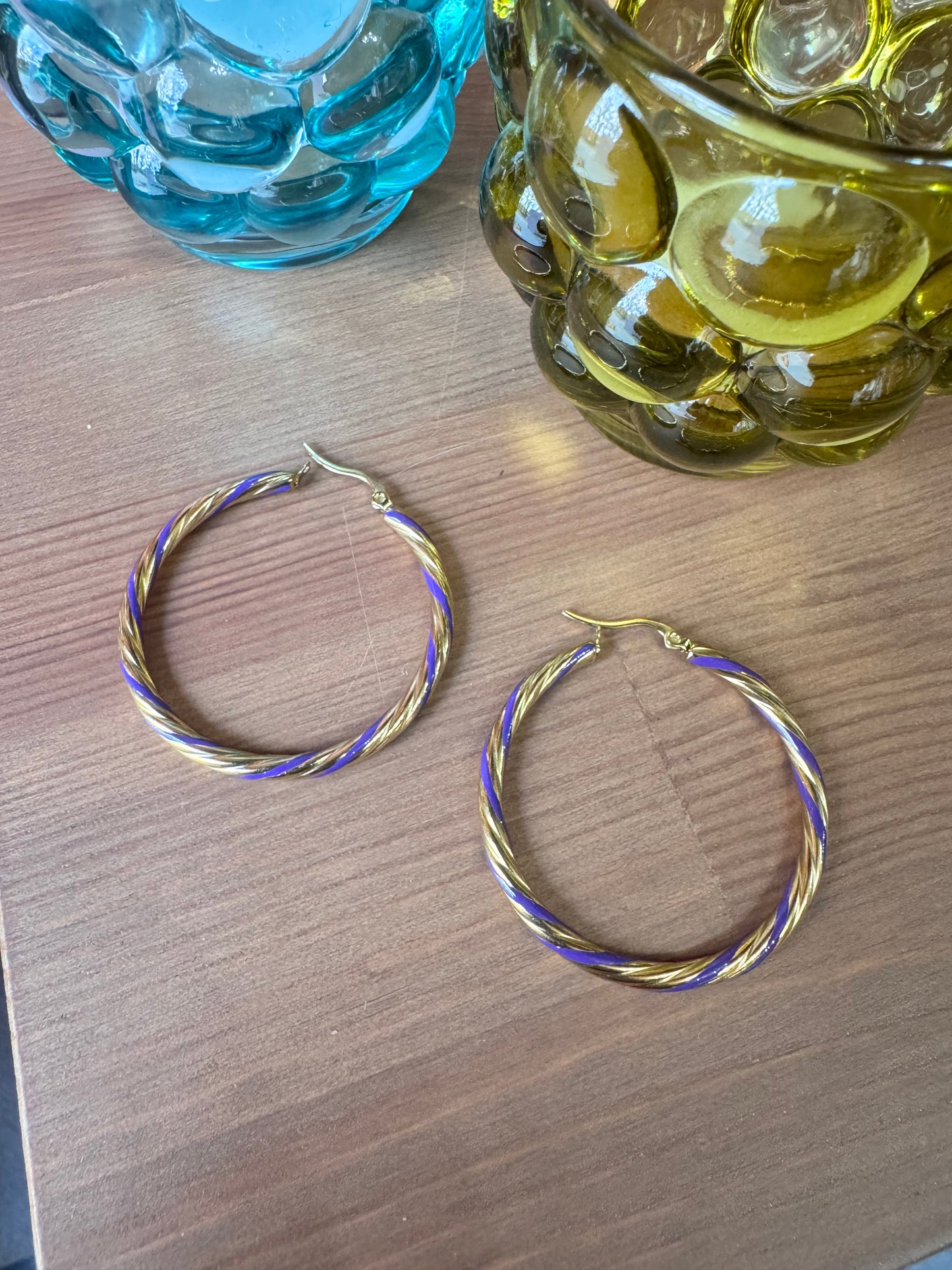 Oorbellen Twisted Elegance