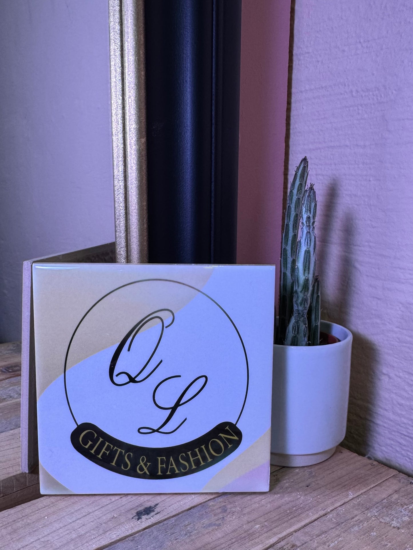 Gepersonaliseerd tegeltje 10.8CM X 10.8CM