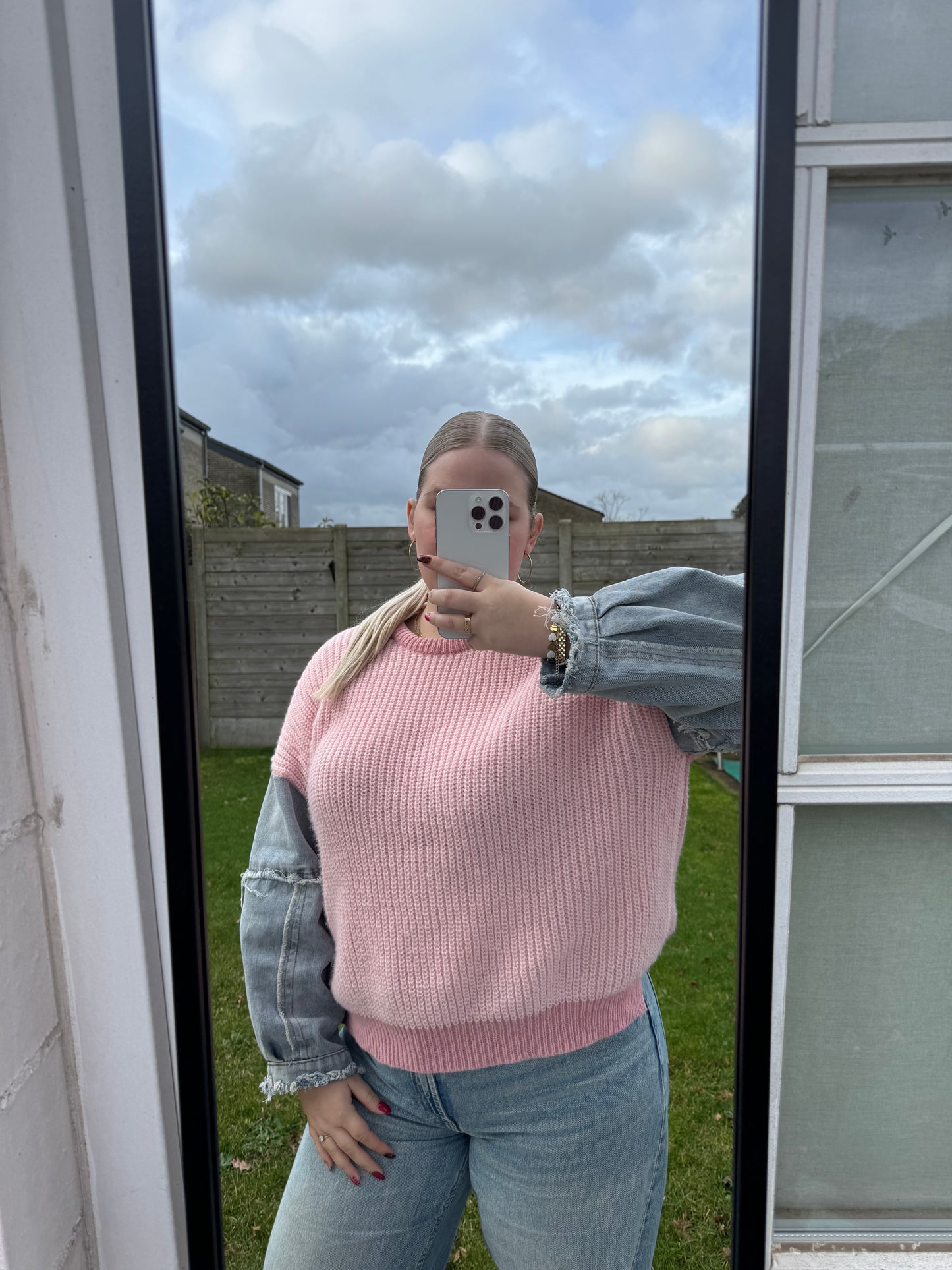 Cozy Contrast Sweater