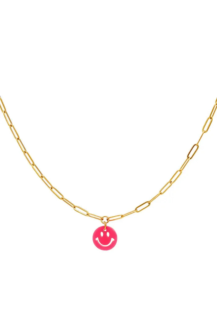 Kinderketting Smiley