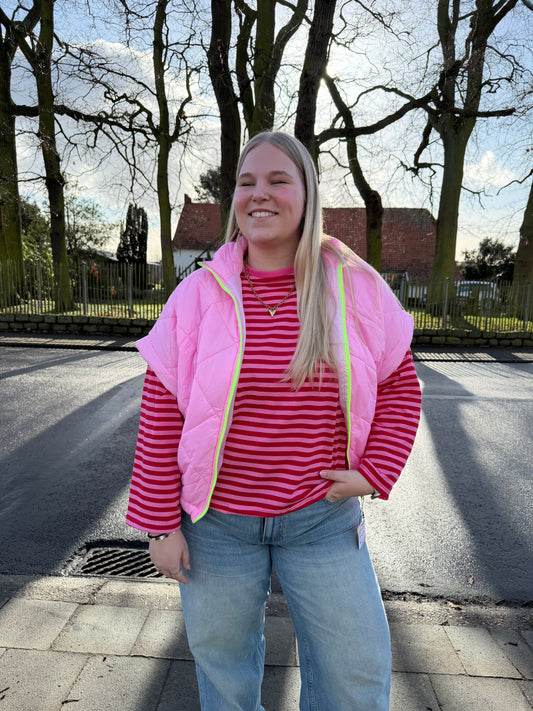 Happy Stripes Sweatshirt