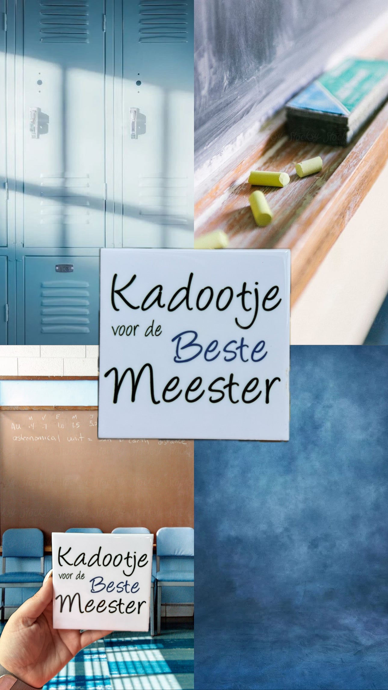 Tegeltje Juf & Meester
