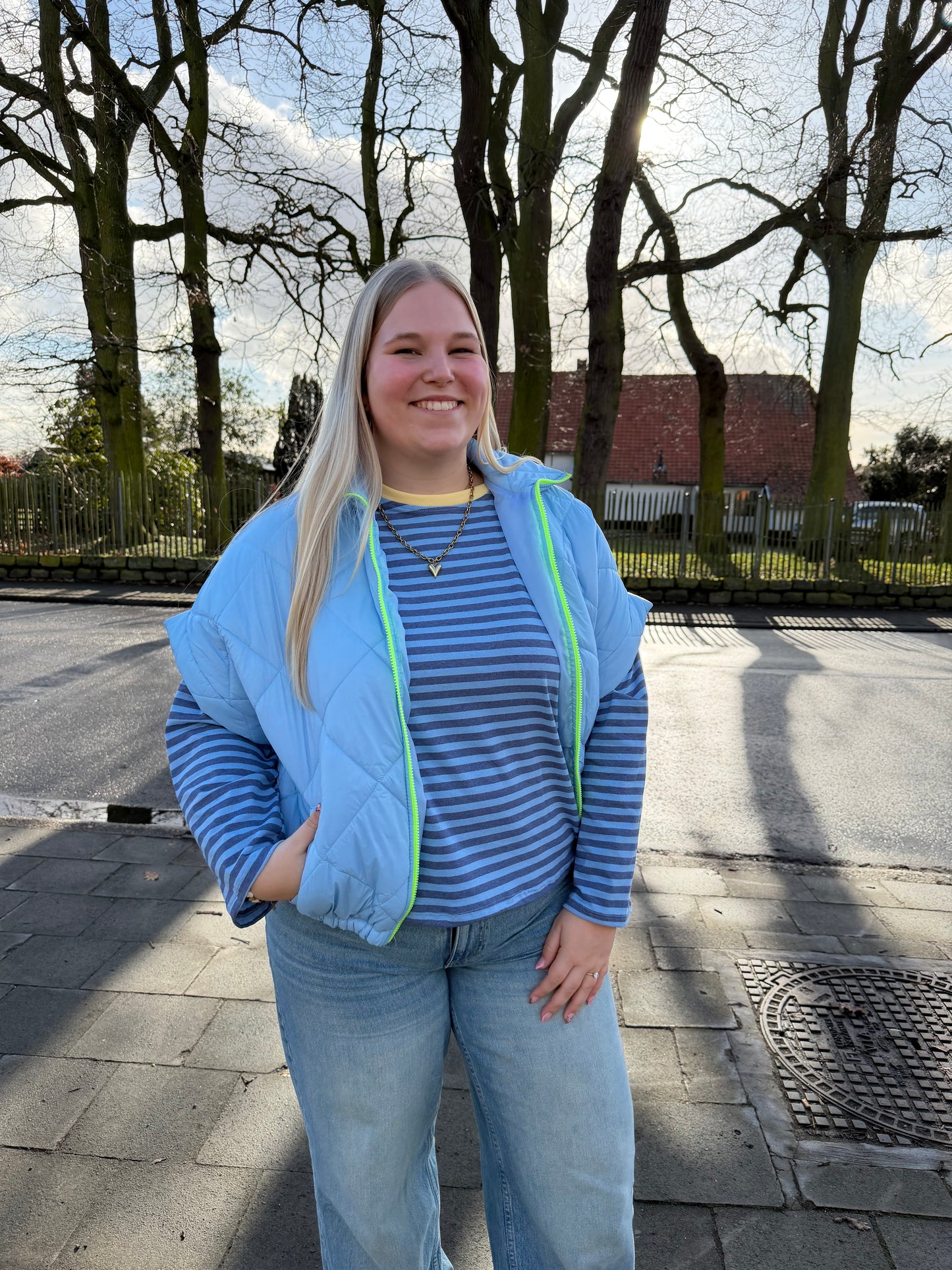 Happy Stripes Sweatshirt
