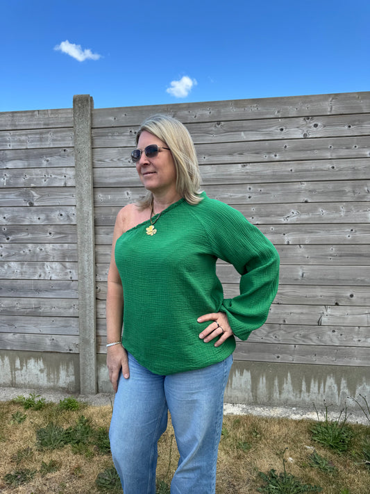 One-Shoulder Top
