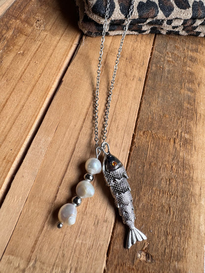 Handmade Ketting Lucky Fish