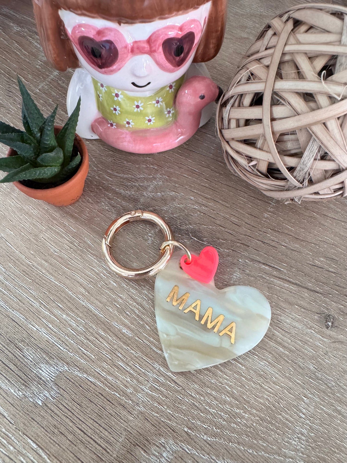 Love mom sleutelhanger