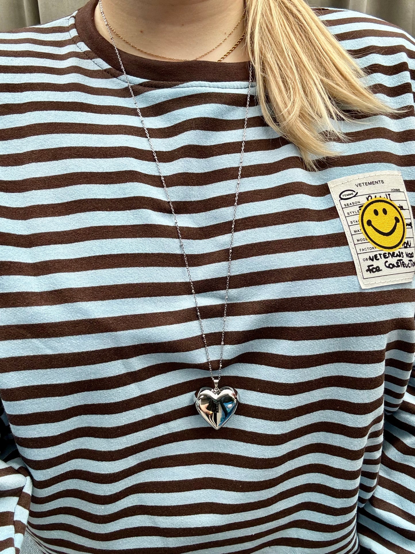 Silver Heart Ketting
