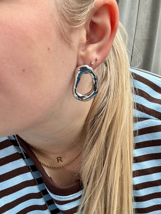 Oval Oorbellen