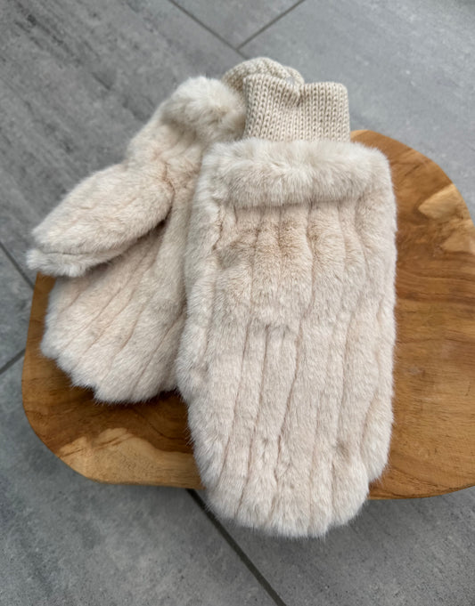 Cosy Striped Wanten