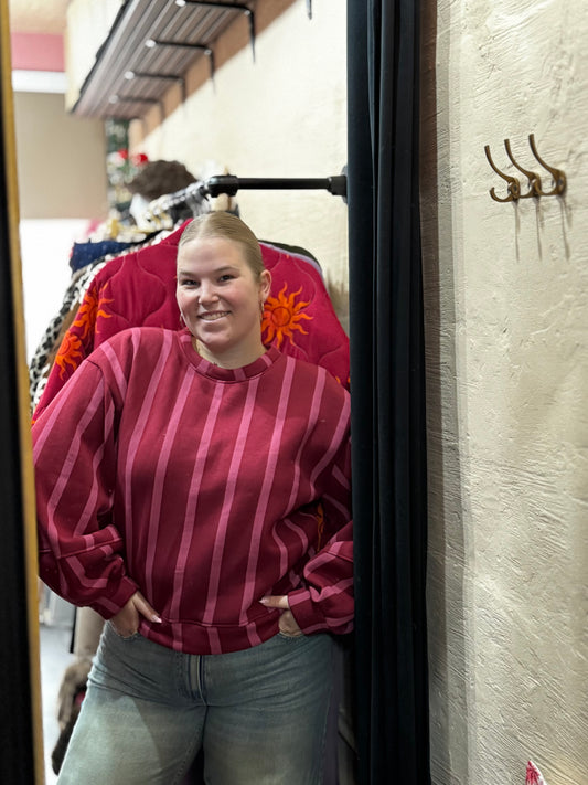 Bold Stripe Sweater