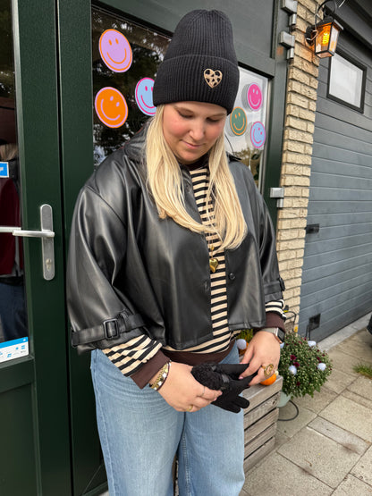 Trendy Cropped Jas