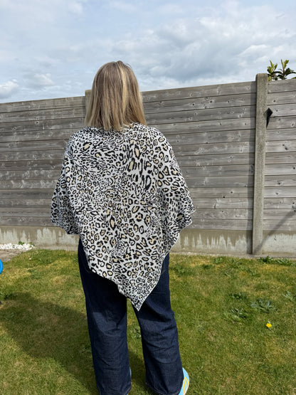 Leopard Luxe Poncho