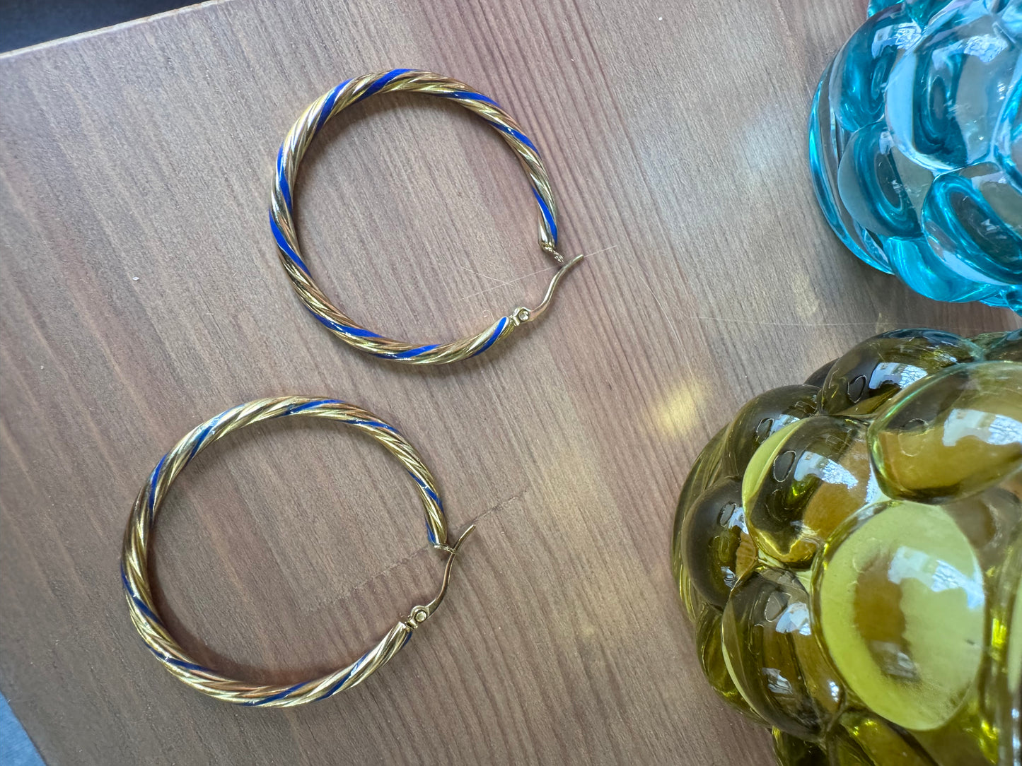 Oorbellen Twisted Elegance