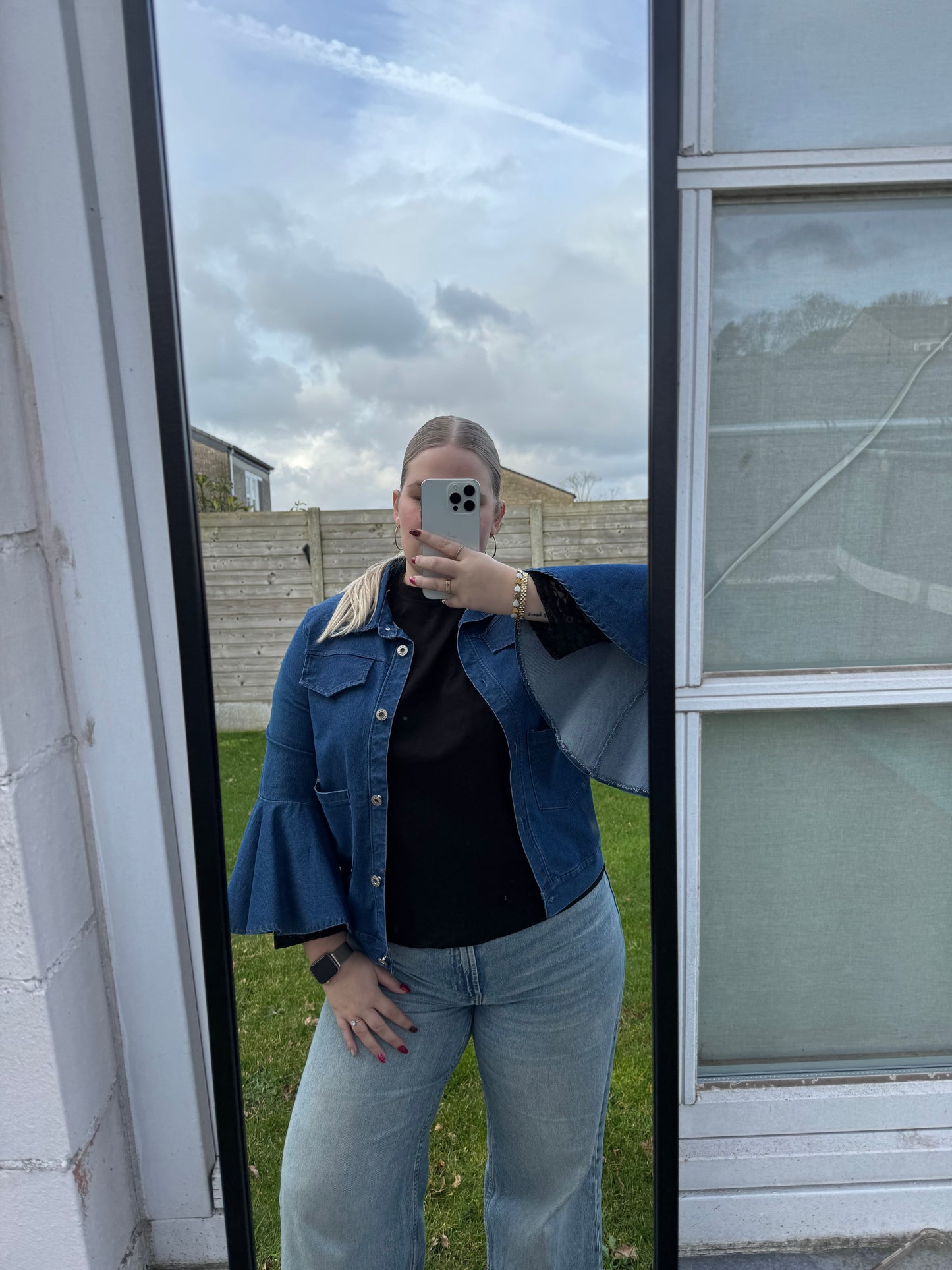 Bell Flair Denim top