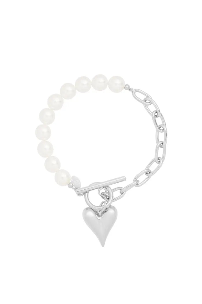 Armband Pearl Heart