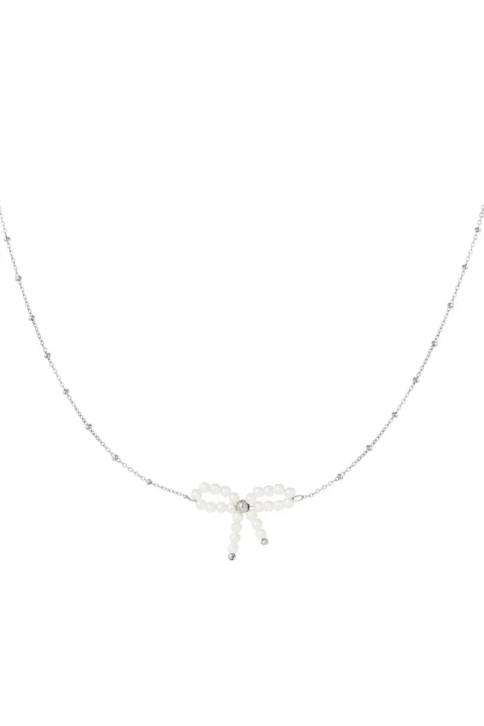 Ketting Pearl Bow